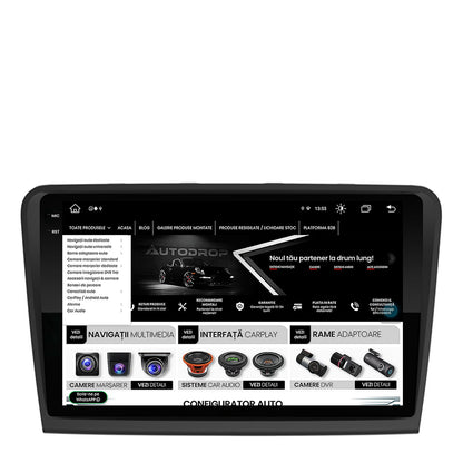 Navigatie Skoda Superb 2 (2008-2015), Android, X-Octacore / 8GB RAM + 256GB ROM, 10.36 Inch - AD-BGX10008+AD-BGRKIT043