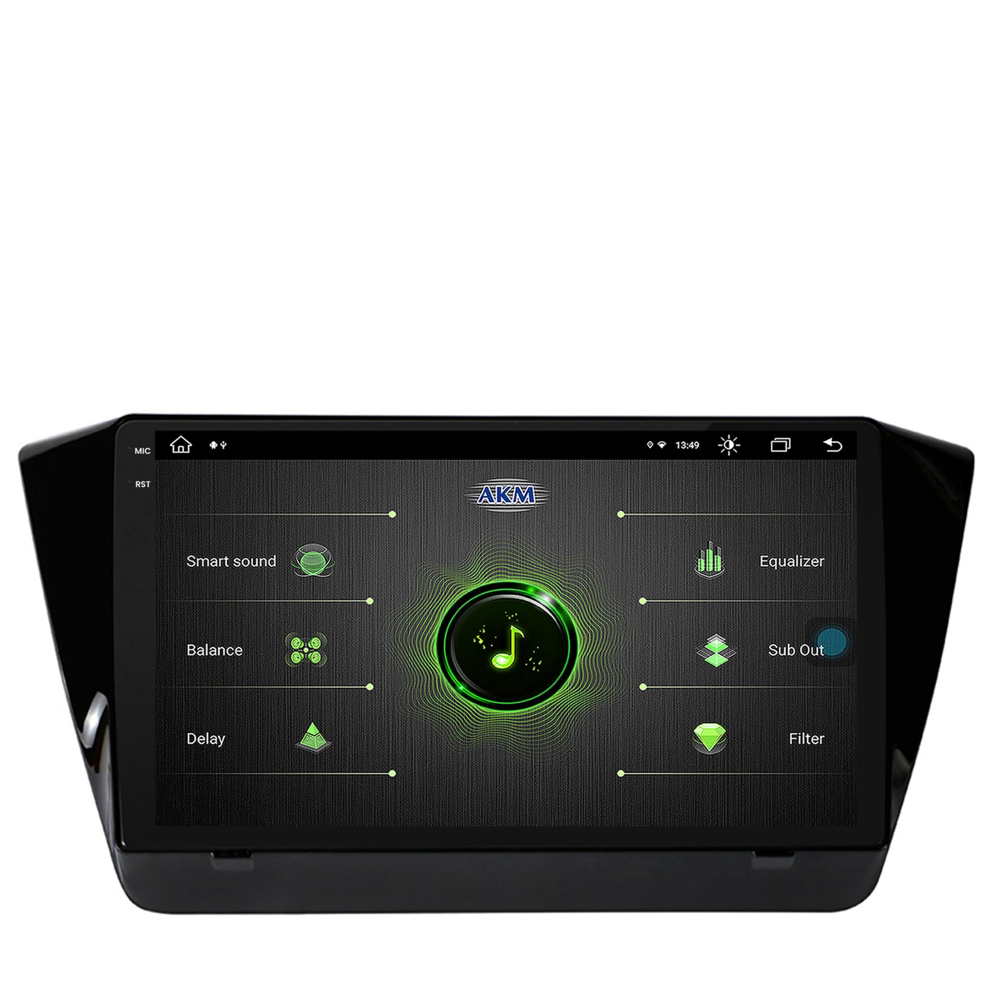 Navigatie Skoda Superb 3 (2015+), Android, V-Octacore / 4GB RAM + 64GB ROM, 10.36 Inch - AD-BGV10004+AD-BGRKIT034