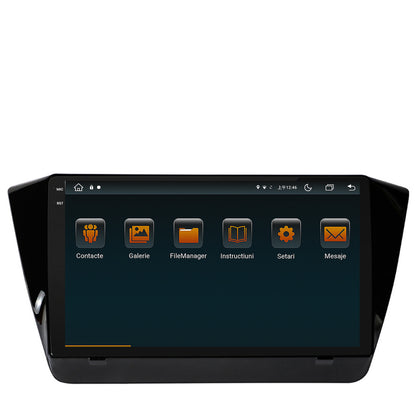 Navigatie Skoda Superb 3 (2015+), Android, V-Octacore / 4GB RAM + 64GB ROM, 10.36 Inch - AD-BGV10004+AD-BGRKIT034