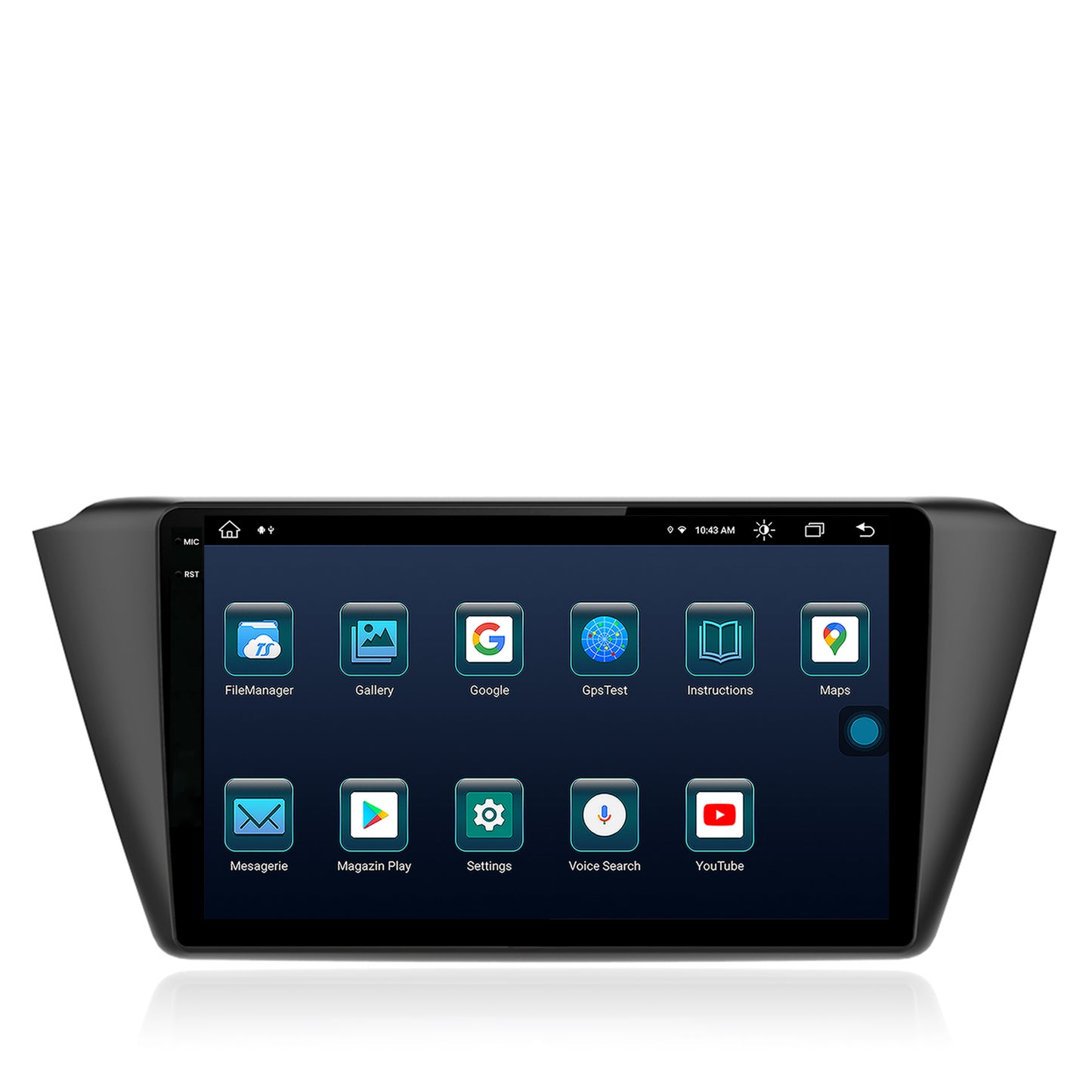 Navigatie Skoda Superb 3 (2015+), Android, X-Octacore / 8GB RAM + 256GB ROM, 10.36 Inch - AD-BGX10008+AD-BGRKIT034