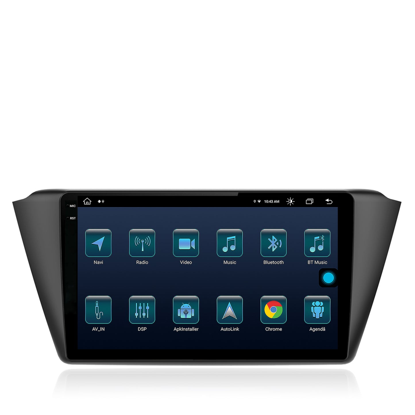 Navigatie Skoda Superb 3 (2015+), Android, X-Octacore / 8GB RAM + 256GB ROM, 10.36 Inch - AD-BGX10008+AD-BGRKIT034