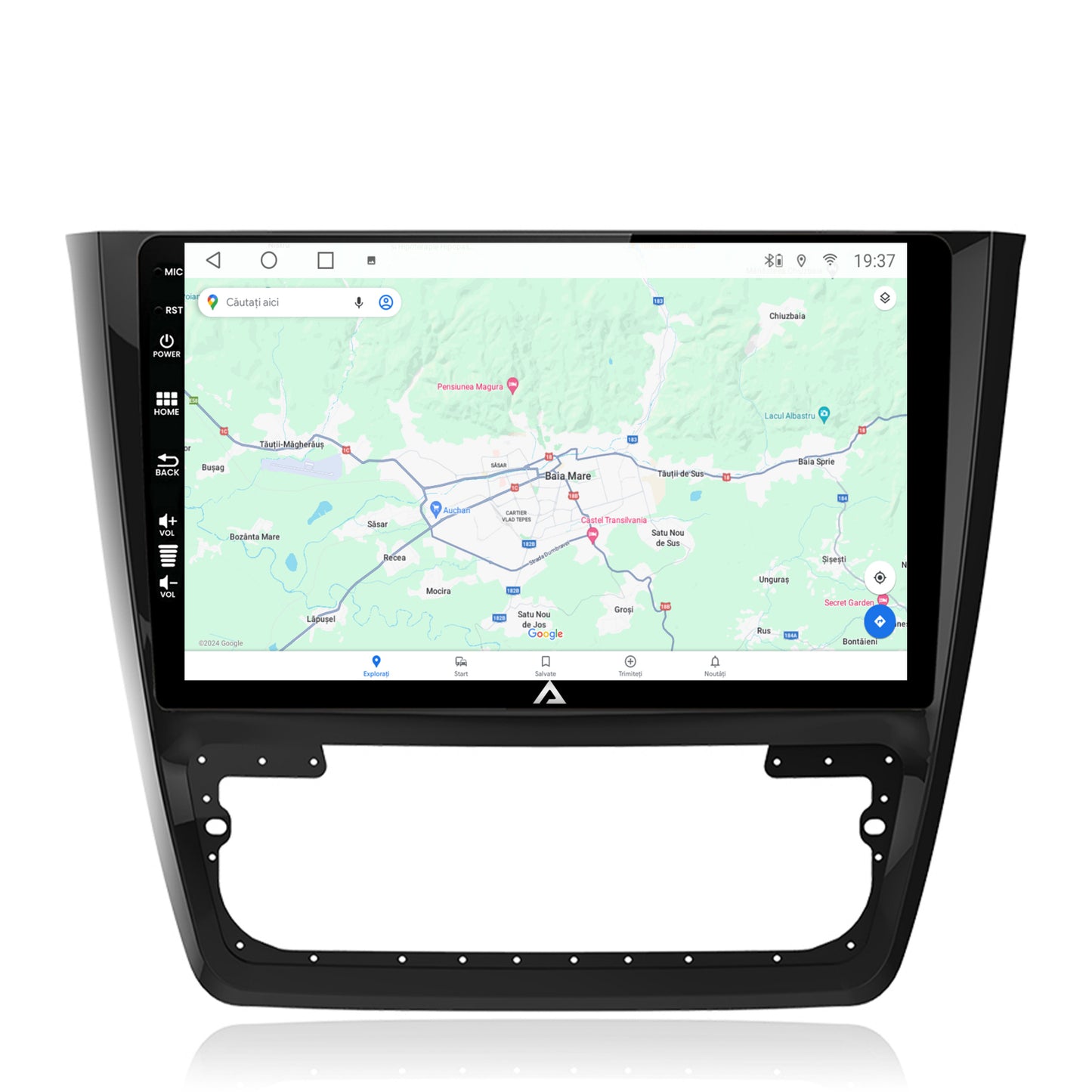 Navigatie Skoda Yeti, Android, A-Octacore / 4GB RAM + 64GB ROM, 10.1 Inch - AD-BGA10004+AD-BGRKIT040