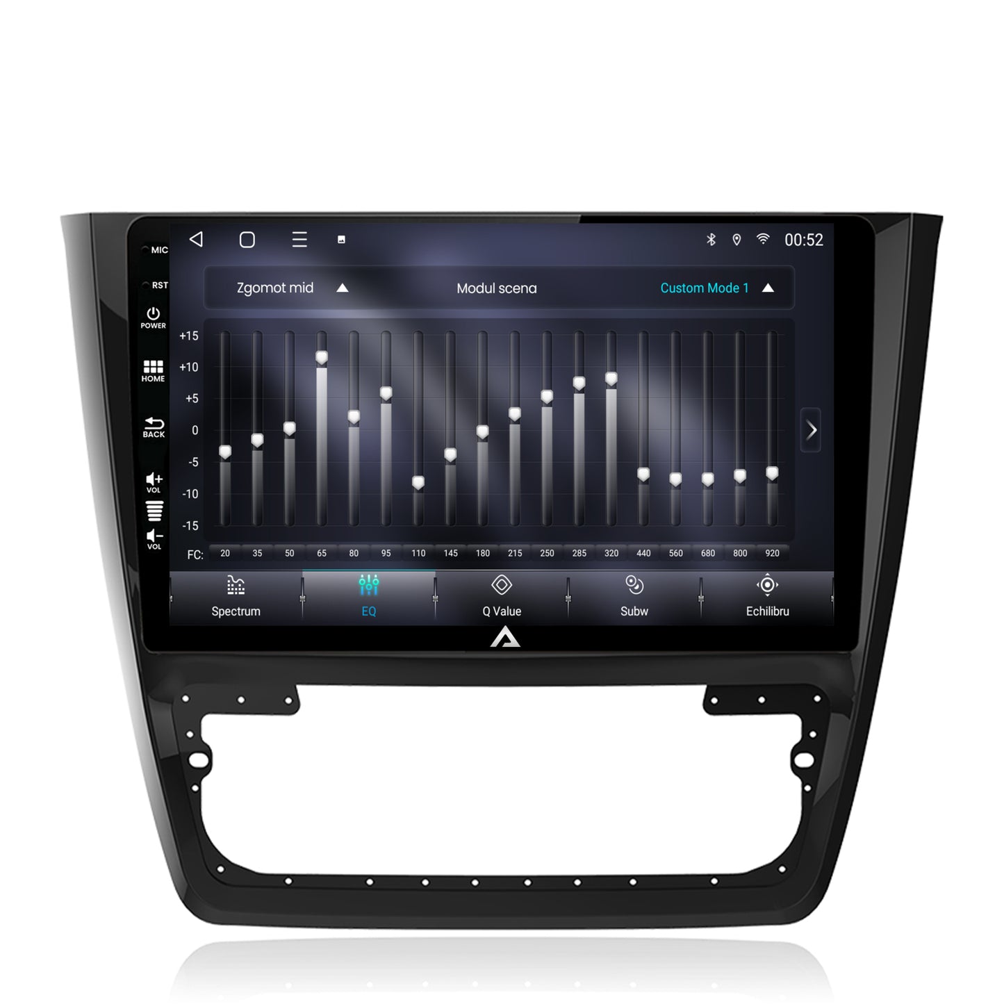 Navigatie Skoda Yeti, Android, E-Octacore / 2GB RAM + 32GB ROM, 10.1 Inch - AD-BGE10002+AD-BGRKIT040