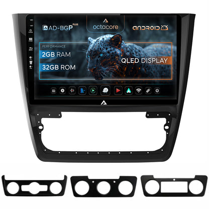 Navigatie Skoda Yeti, Android, P-Octacore / 2GB RAM + 32GB ROM, 10.1 Inch - AD-BGP10002+AD-BGRKIT040