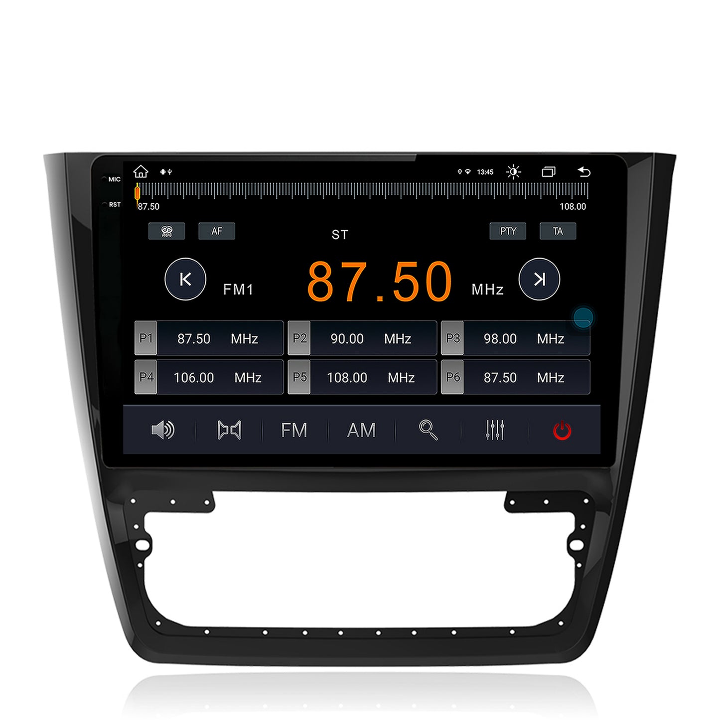 Navigatie Skoda Yeti, Android, V-Octacore / 4GB RAM + 64GB ROM, 10.36 Inch - AD-BGV10004+AD-BGRKIT040