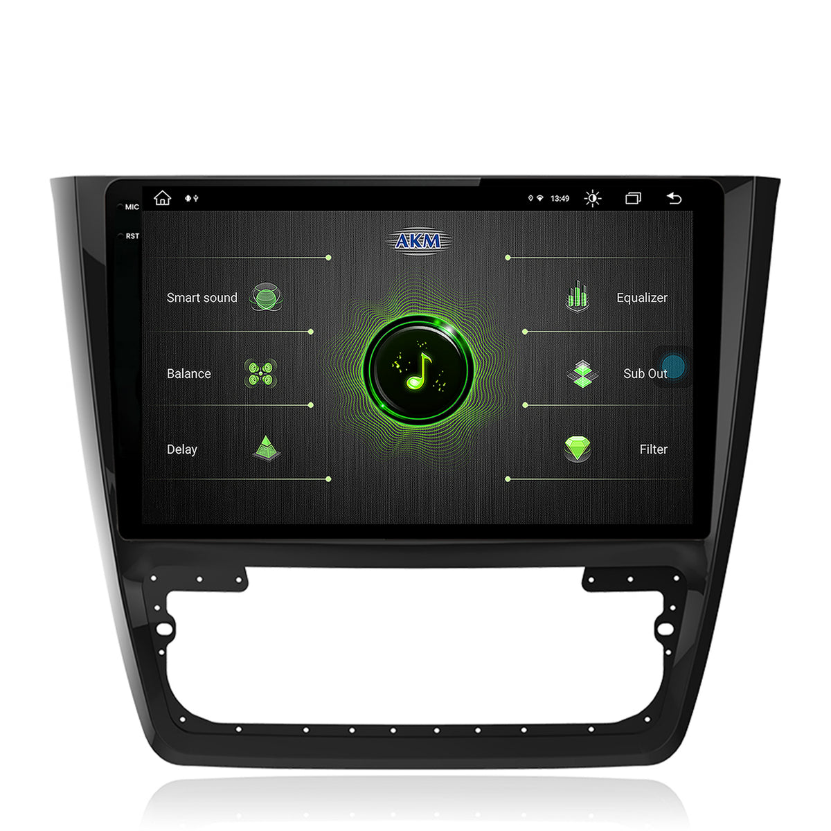 Navigatie Skoda Yeti, Android, X-Octacore / 8GB RAM + 256GB ROM, 10.36 Inch - AD-BGX10008+AD-BGRKIT040