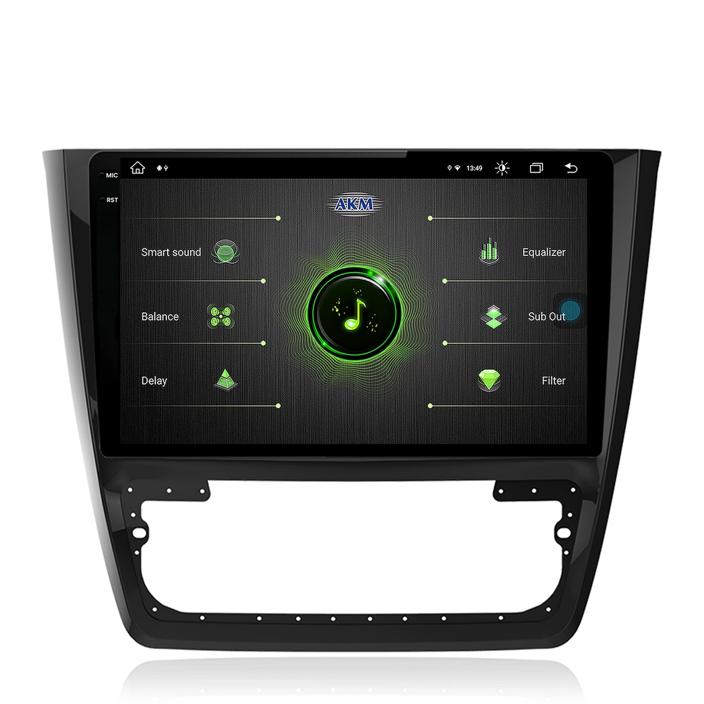 Navigatie Skoda Yeti, Android, X-Octacore / 8GB RAM + 256GB ROM, 10.36 Inch - AD-BGX10008+AD-BGRKIT040