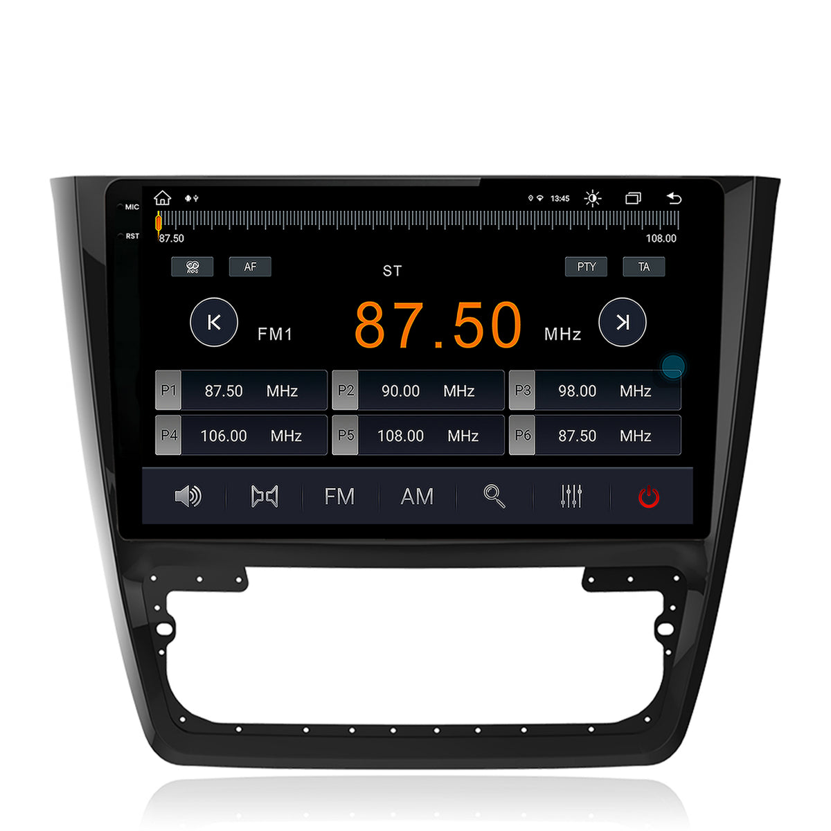 Navigatie Skoda Yeti, Android, X-Octacore / 8GB RAM + 256GB ROM, 10.36 Inch - AD-BGX10008+AD-BGRKIT040