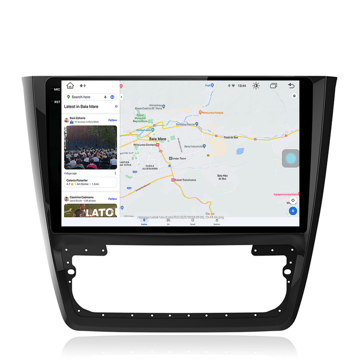 Navigatie Skoda Yeti, Android, X-Octacore / 8GB RAM + 256GB ROM, 10.36 Inch - AD-BGX10008+AD-BGRKIT040