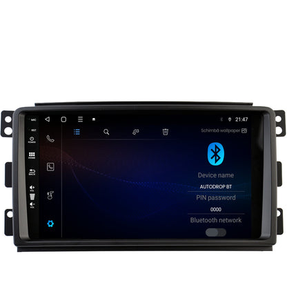 Navigatie Smart For Two (2007-2010), Android, E-Octacore / 2GB RAM + 32GB ROM, 9 Inch - AD-BGE9002+AD-BGRKIT417