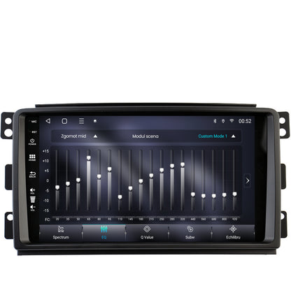 Navigatie Smart For Two (2007-2010), Android, E-Octacore / 2GB RAM + 32GB ROM, 9 Inch - AD-BGE9002+AD-BGRKIT417