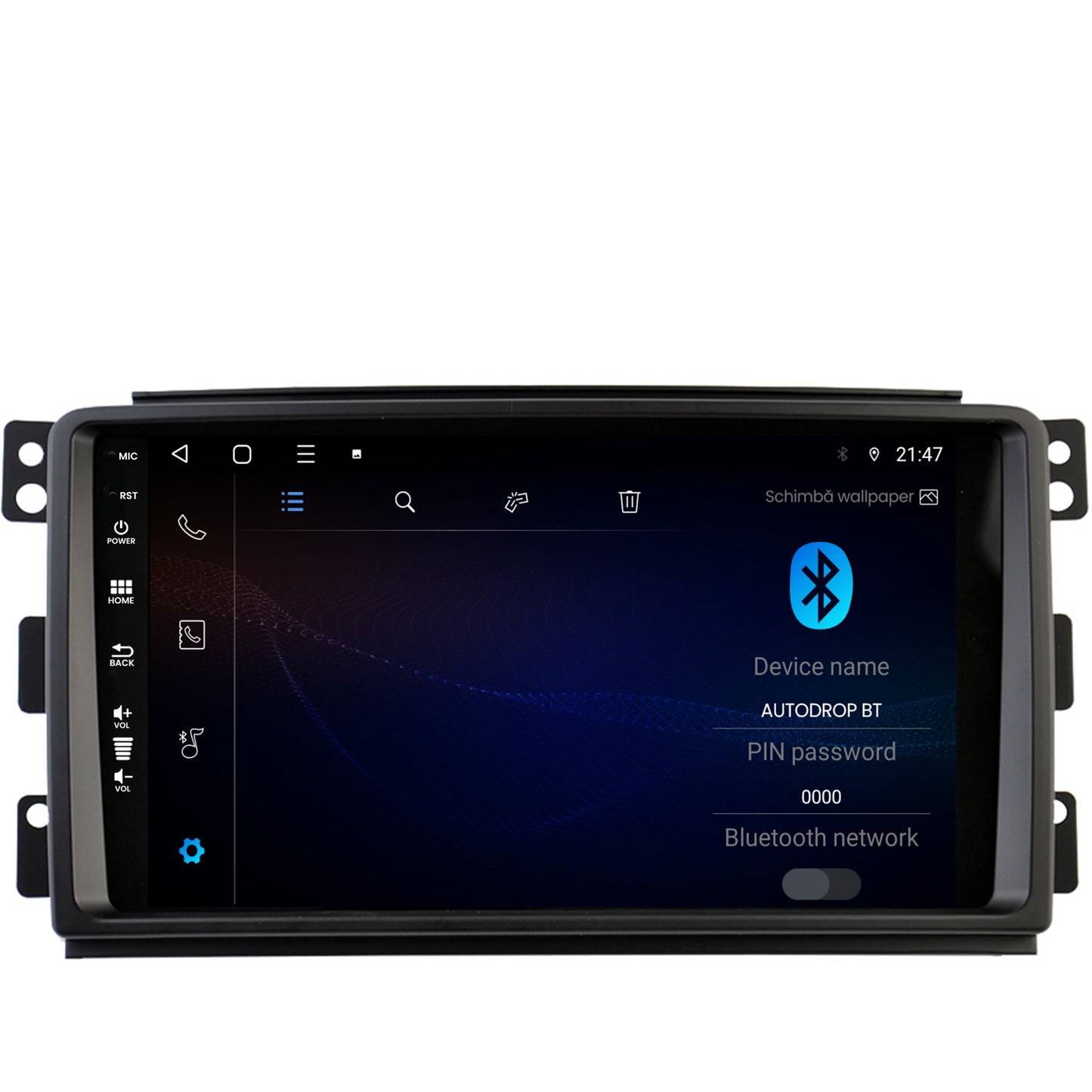 Navigatie Smart For Two (2007-2010), Android, P-Octacore / 2GB RAM + 32GB ROM, 9 Inch - AD-BGP9002+AD-BGRKIT417