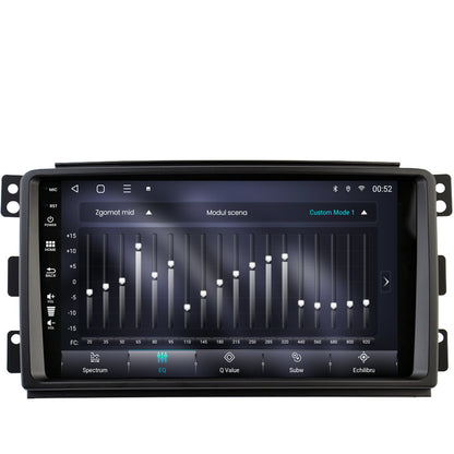 Navigatie Smart For Two (2007-2010), Android, P-Octacore / 2GB RAM + 32GB ROM, 9 Inch - AD-BGP9002+AD-BGRKIT417