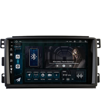 Navigatie Smart For Two (2007-2010), Android, Z-Octacore / 8GB RAM + 256GB ROM, 9 Inch - AD-BGZ9008+AD-BGRKIT417