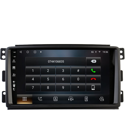 Navigatie Smart For Two (2007-2010), Android, A-Octacore / 4GB RAM + 64GB ROM, 9 Inch - AD-BGA9004+AD-BGRKIT417
