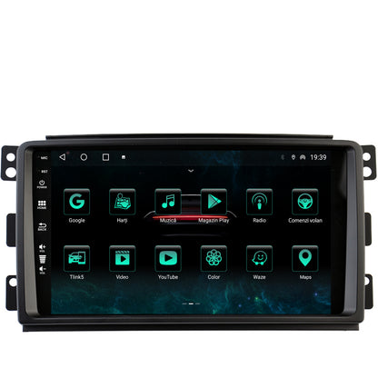 Navigatie Smart For Two (2007-2010), Android, A-Octacore / 4GB RAM + 64GB ROM, 9 Inch - AD-BGA9004+AD-BGRKIT417