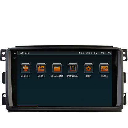 Navigatie Smart For Two (2007-2010), Android, V-Octacore / 4GB RAM + 64GB ROM, 9.5 Inch - AD-BGV9004+AD-BGRKIT417