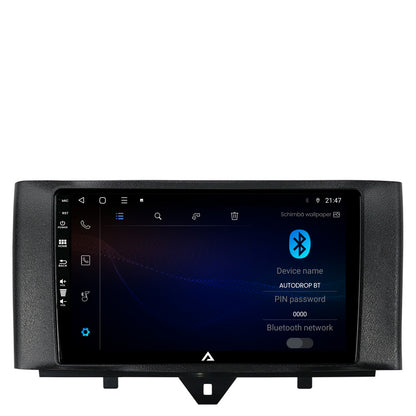 Navigatie Smart For Two (2010-2015), Android, P-Octacore / 2GB RAM + 32GB ROM, 9 Inch - AD-BGP9002+AD-BGRKIT409
