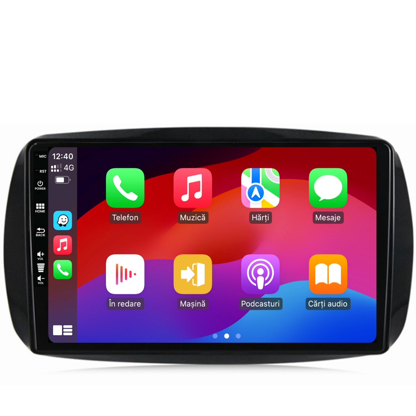 Navigatie Smart For Two (2016-Prezent), Android, E-Octacore / 2GB RAM + 32GB ROM, 9 Inch - AD-BGE9002+AD-BGRKIT412