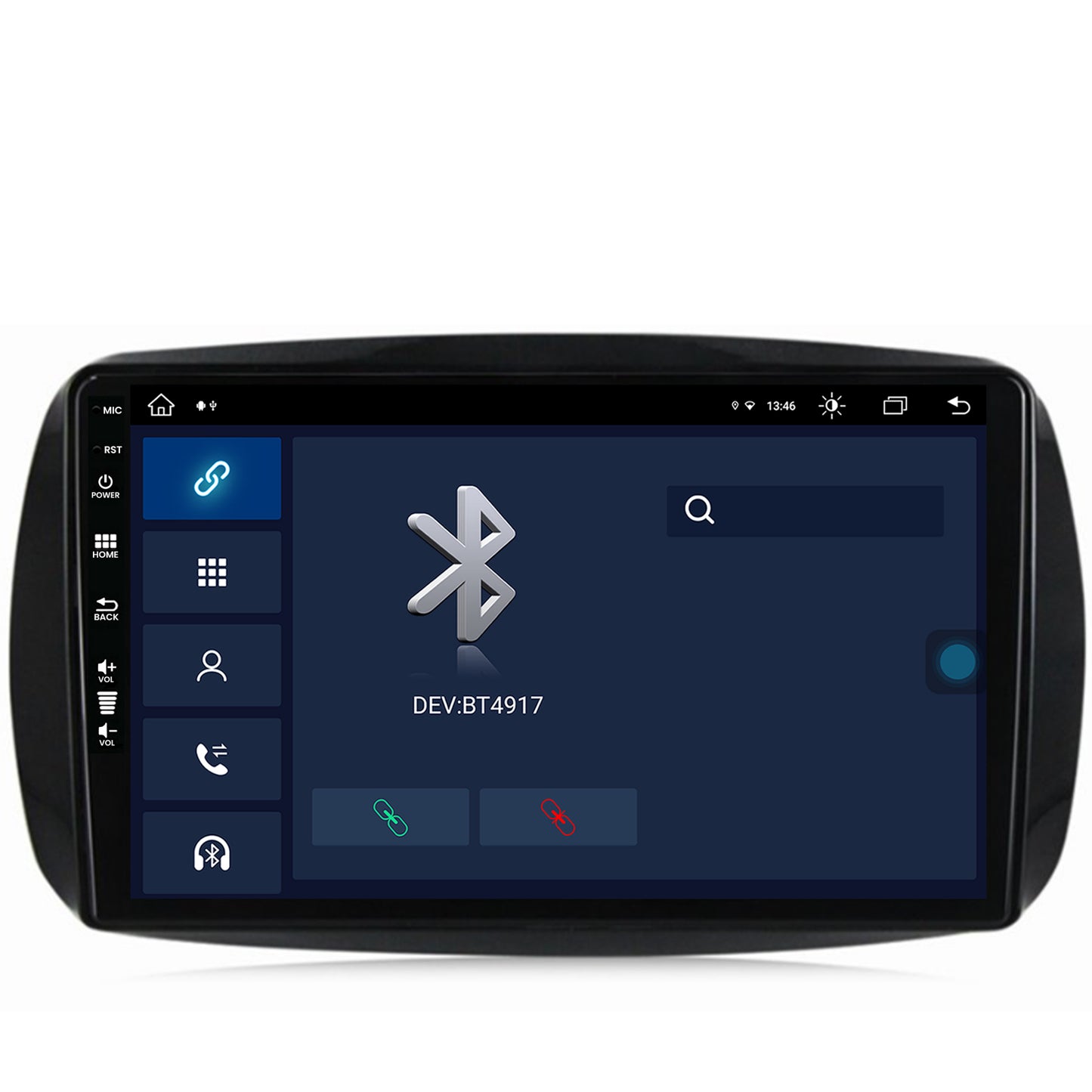 Navigatie Smart For Two (2016-Prezent), Android, Z-Octacore / 8GB RAM + 256GB ROM, 9 Inch - AD-BGZ9008+AD-BGRKIT412