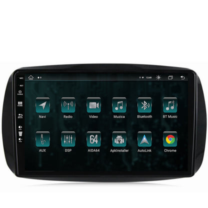 Navigatie Smart For Two (2016-Prezent), Android, Z-Octacore / 8GB RAM + 256GB ROM, 9 Inch - AD-BGZ9008+AD-BGRKIT412