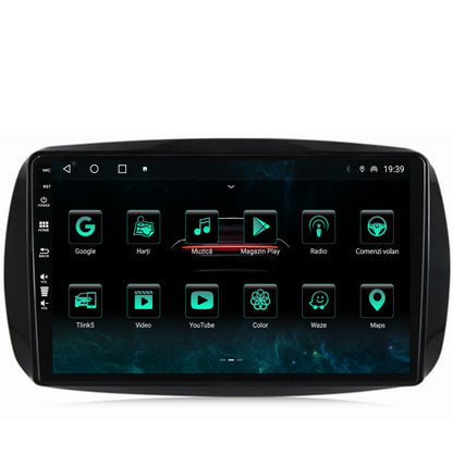 Navigatie Smart For Two (2016-Prezent), Android, A-Octacore / 4GB RAM + 64GB ROM, 9 Inch - AD-BGA9004+AD-BGRKIT412