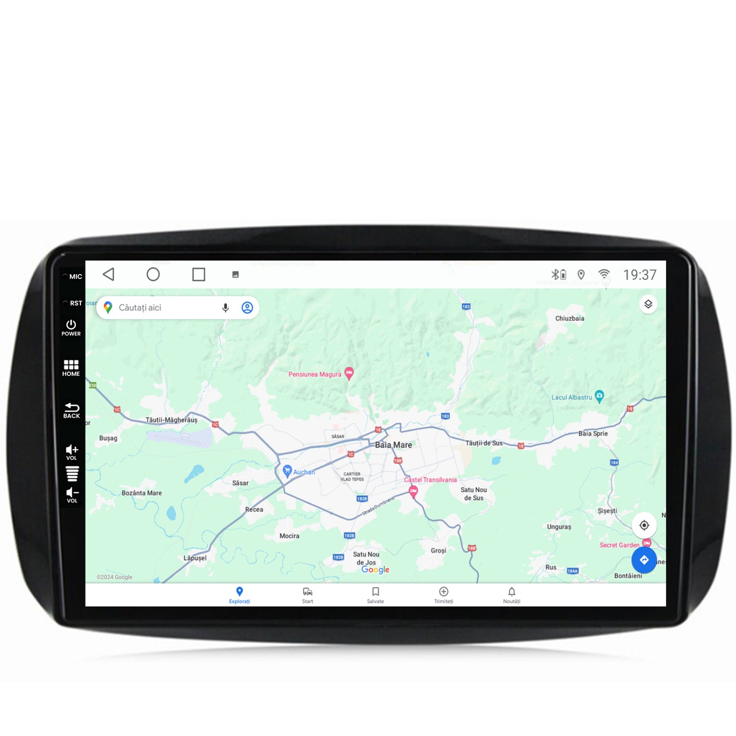 Navigatie Smart For Two (2016-Prezent), Android, A-Octacore / 4GB RAM + 64GB ROM, 9 Inch - AD-BGA9004+AD-BGRKIT412