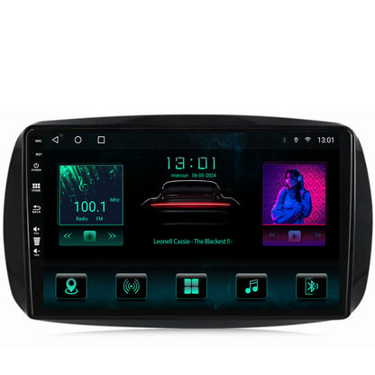 Navigatie Smart For Two (2016-Prezent), Android, A-Octacore / 4GB RAM + 64GB ROM, 9 Inch - AD-BGA9004+AD-BGRKIT412