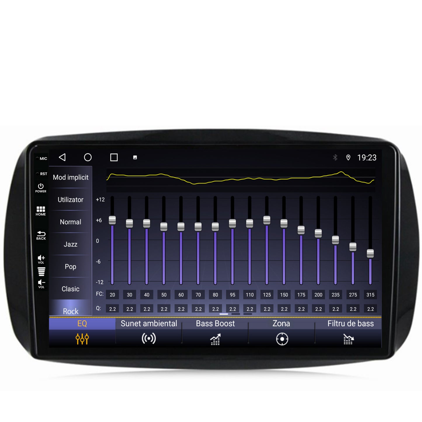 Navigatie Smart For Two (2016-Prezent), Android, A-Octacore / 4GB RAM + 64GB ROM, 9 Inch - AD-BGA9004+AD-BGRKIT412