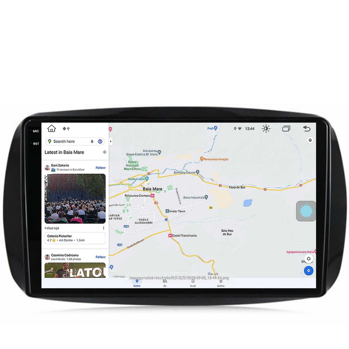 Navigatie Smart For Two (2016-Prezent), Android, V-Octacore / 4GB RAM + 64GB ROM, 9.5 Inch - AD-BGV9004+AD-BGRKIT412