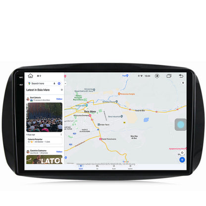 Navigatie Smart For Two (2016-Prezent), Android, V-Octacore / 4GB RAM + 64GB ROM, 9.5 Inch - AD-BGV9004+AD-BGRKIT412