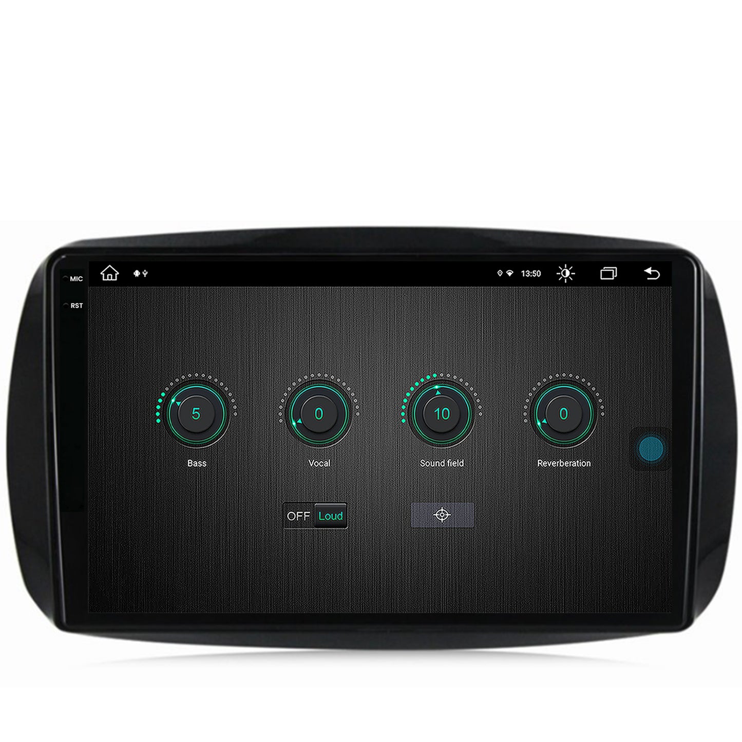 Navigatie Smart For Two (2016-Prezent), Android, V-Octacore / 4GB RAM + 64GB ROM, 9.5 Inch - AD-BGV9004+AD-BGRKIT412