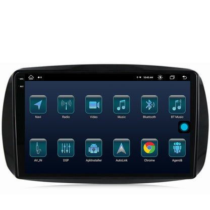 Navigatie Smart For Two (2016-Prezent), Android, X-Octacore / 8GB RAM + 256GB ROM, 9.5 Inch - AD-BGX9008+AD-BGRKIT412