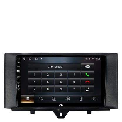 Navigatie Smart Fortwo (2010-2015), Android, A-Octacore / 4GB RAM + 64GB ROM, 9 Inch - AD-BGA9004+AD-BGRKIT409