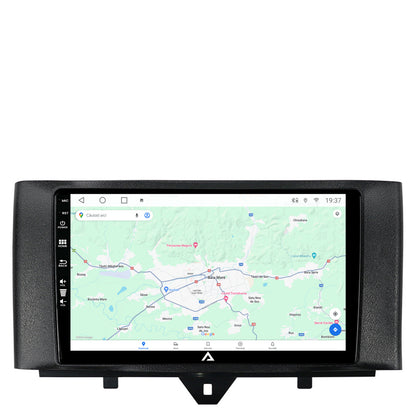 Navigatie Smart Fortwo (2010-2015), Android, A-Octacore / 4GB RAM + 64GB ROM, 9 Inch - AD-BGA9004+AD-BGRKIT409