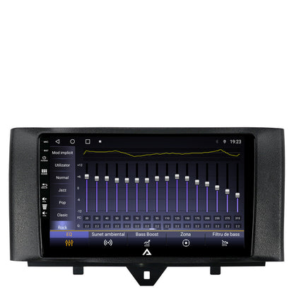 Navigatie Smart Fortwo (2010-2015), Android, A-Octacore / 4GB RAM + 64GB ROM, 9 Inch - AD-BGA9004+AD-BGRKIT409