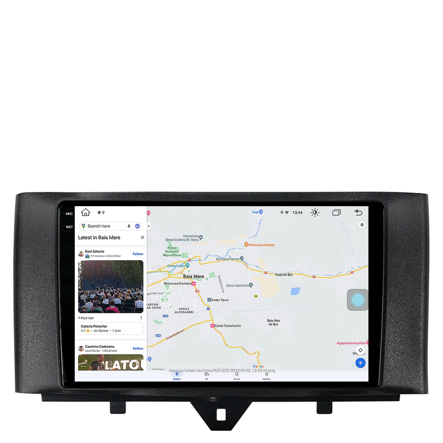 Navigatie Smart Fortwo (2010-2015), Android, V-Octacore / 4GB RAM + 64GB ROM, 9.5 Inch - AD-BGV9004+AD-BGRKIT409