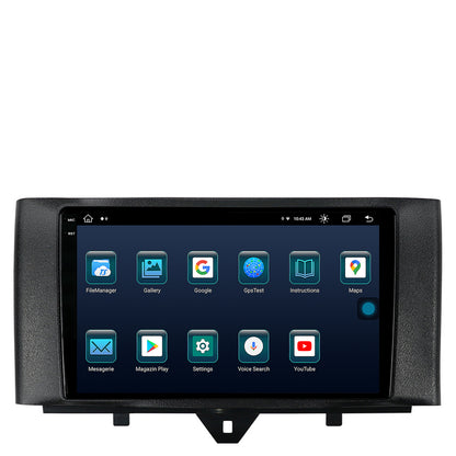 Navigatie Smart Fortwo (2010-2015), Android, X-Octacore / 8GB RAM + 256GB ROM, 9.5 Inch - AD-BGX9008+AD-BGRKIT409