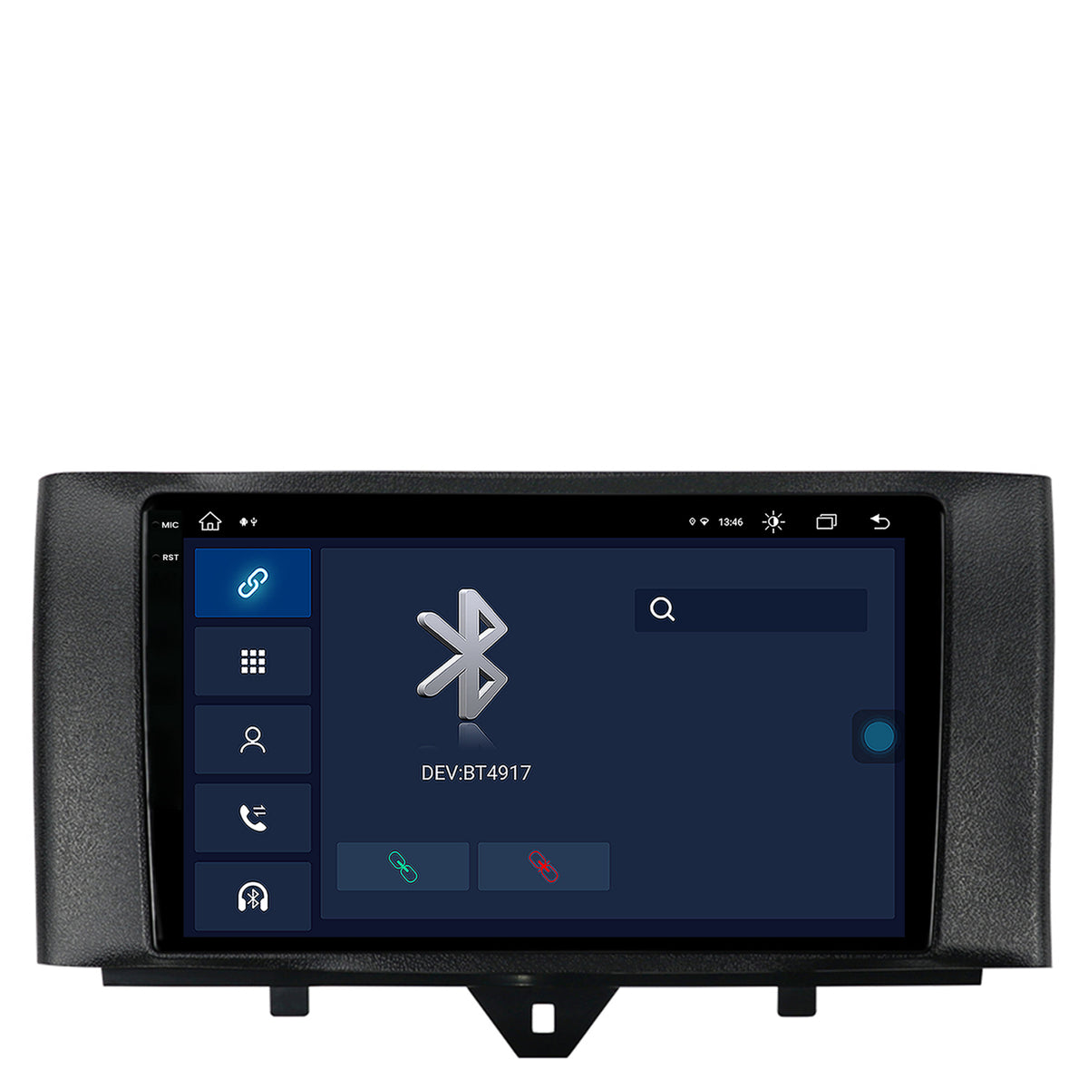 Navigatie Smart Fortwo (2010-2015), Android, X-Octacore / 8GB RAM + 256GB ROM, 9.5 Inch - AD-BGX9008+AD-BGRKIT409