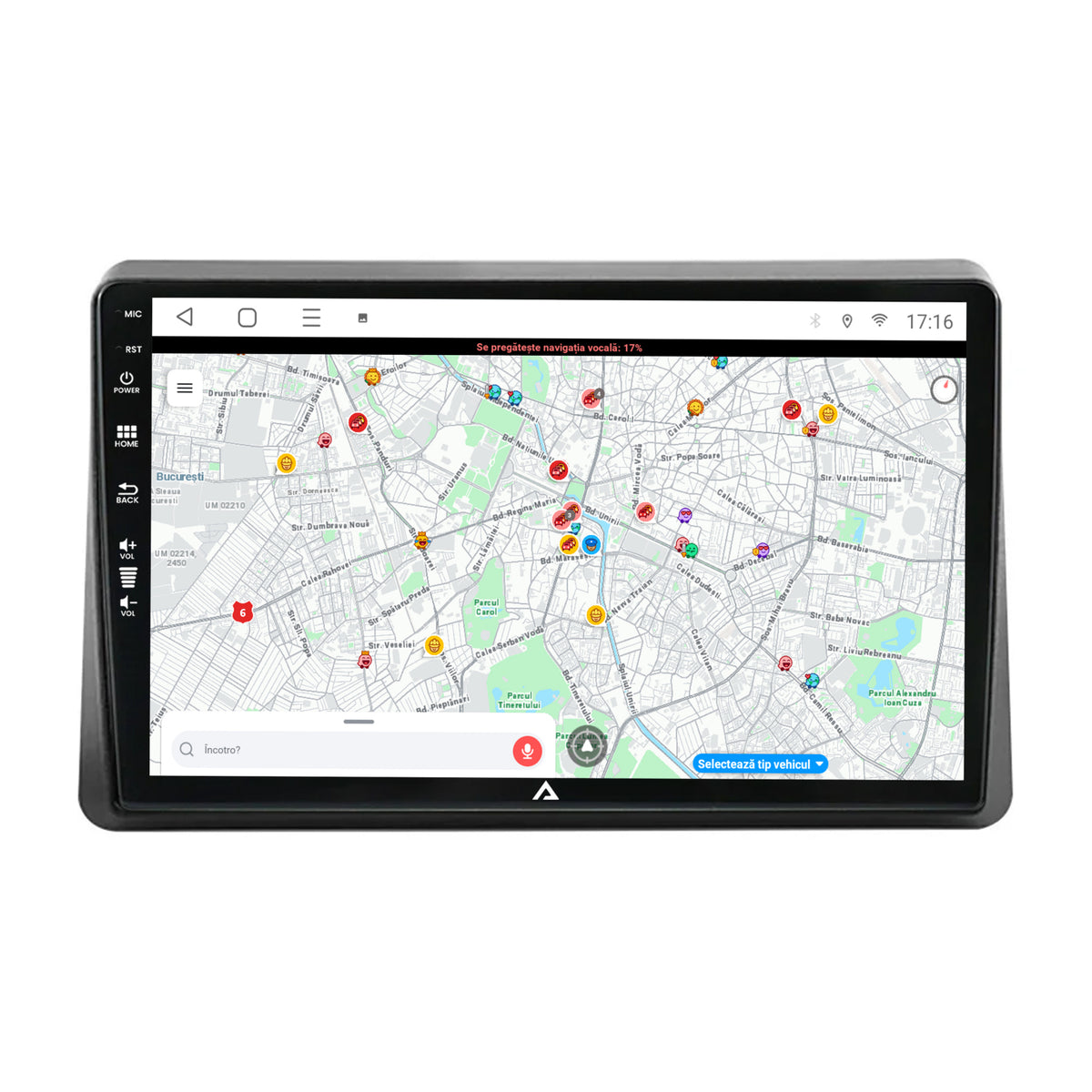 Navigatie Opel Movano / Renault Master (2020-2024), Android, P-Octacore / 2GB RAM + 32GB ROM, 10.1 Inch - AD-BGP10002+AD-BGRKIT377