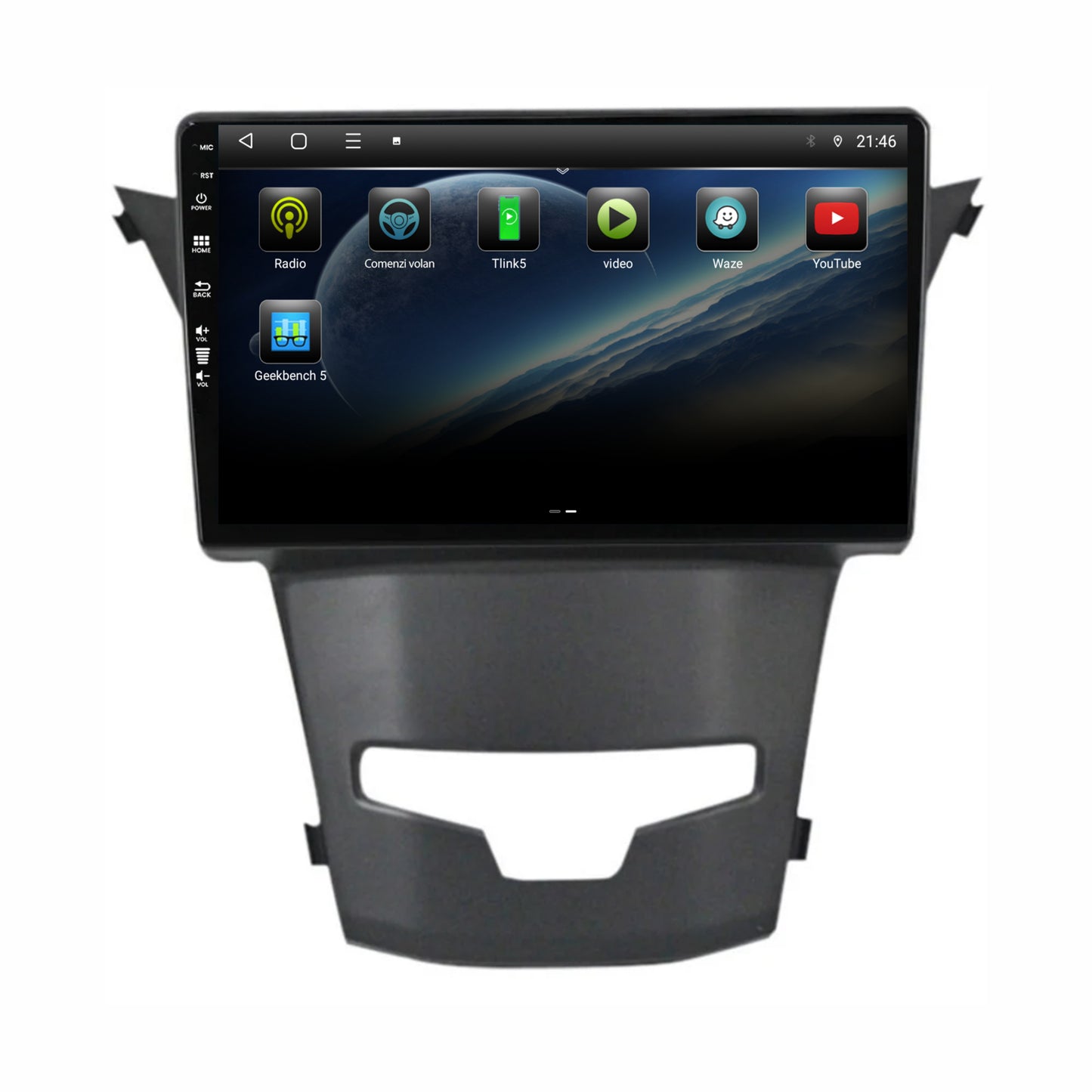 Navigatie Ssang Yong Korando (2013-2019), Android, E-Octacore / 2GB RAM + 32GB ROM, 9 Inch - AD-BGE9002+AD-BGRKIT441
