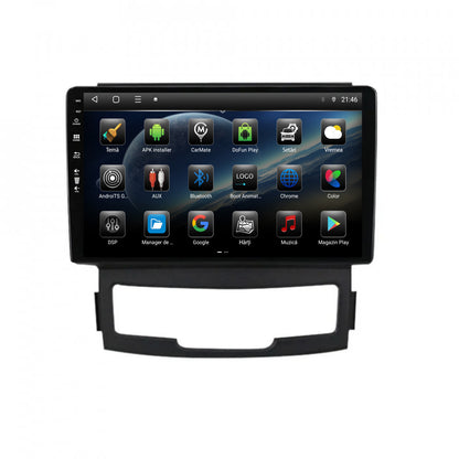Navigatie Ssang Yong Korando (2010-2013), Android, P-Octacore / 2GB RAM + 32GB ROM, 9 Inch - AD-BGP9002+AD-BGRKIT432