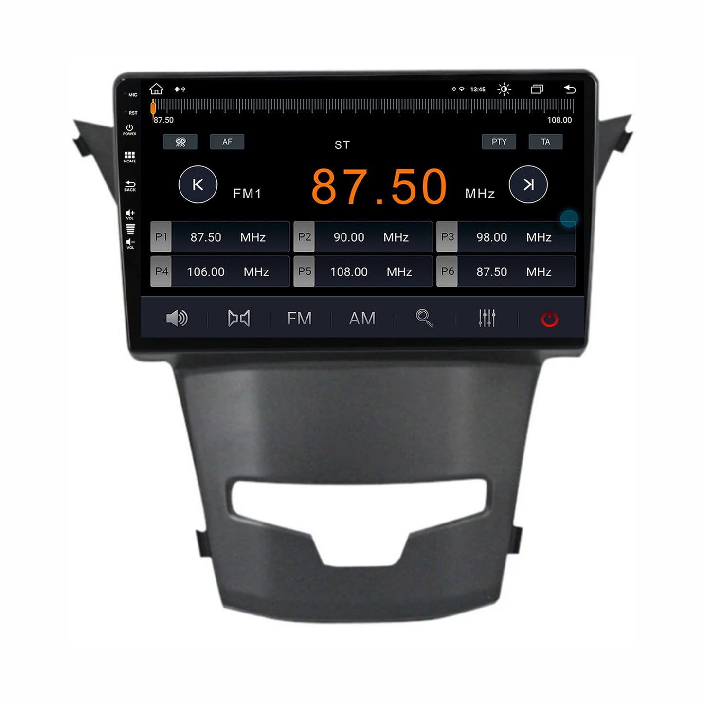 Navigatie Ssang Yong Korando (2013-2019), Android, A-Octacore / 4GB RAM + 64GB ROM, 9 Inch - AD-BGA9004+AD-BGRKIT441
