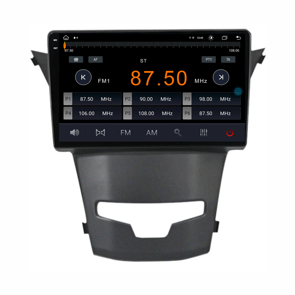 Navigatie Ssang Yong Korando (2013-2019), Android, X-Octacore / 8GB RAM + 256GB ROM, 9.5 Inch - AD-BGX9008+AD-BGRKIT441