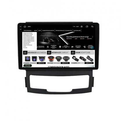 Navigatie Ssang Yong Korando (2010-2013), Android, V-Octacore / 4GB RAM + 64GB ROM, 9.5 Inch - AD-BGV9004+AD-BGRKIT432