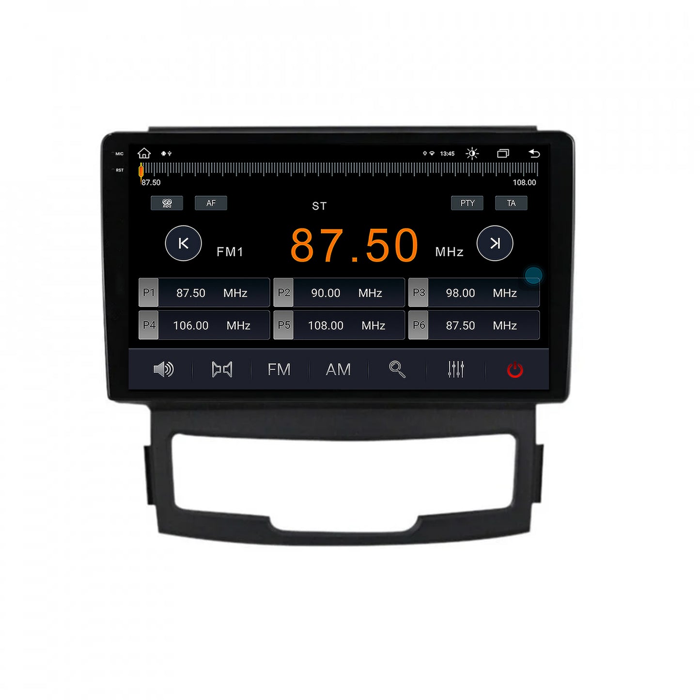 Navigatie Ssang Yong Korando (2010-2013), Android, V-Octacore / 4GB RAM + 64GB ROM, 9.5 Inch - AD-BGV9004+AD-BGRKIT432