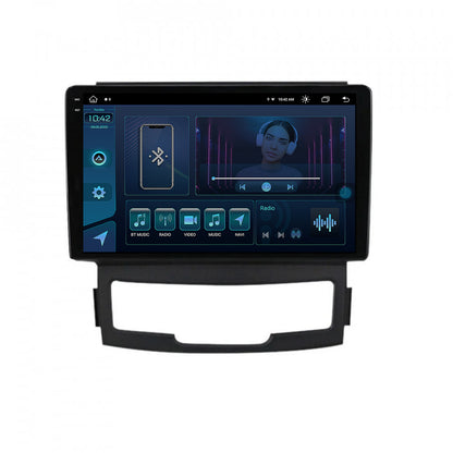Navigatie Ssang Yong Korando (2010-2013), Android, X-Octacore / 8GB RAM + 256GB ROM, 9.5 Inch - AD-BGX9008+AD-BGRKIT432
