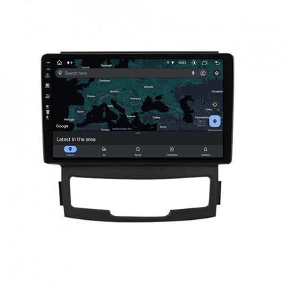 Navigatie Ssang Yong Korando (2010-2013), Android, Z-Octacore / 8GB RAM + 256GB ROM, 9 Inch - AD-BGZ9008+AD-BGRKIT432
