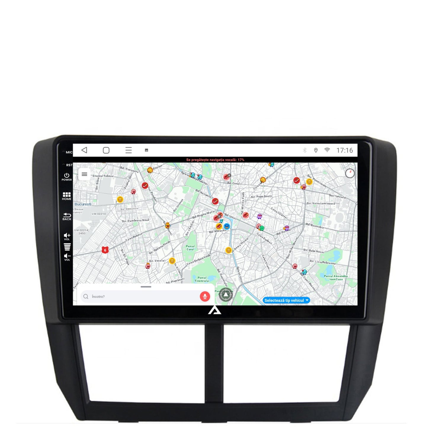 Navigatie Subaru Forester (2007-2013), Android, P-Octacore / 2GB RAM + 32GB ROM, 9 Inch - AD-BGP9002+AD-BGRKIT333