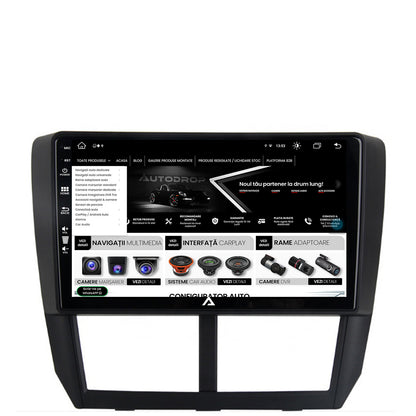 Navigatie Subaru Forester (2007-2013), Android, Z-Octacore / 8GB RAM + 256GB ROM, 9 Inch - AD-BGZ9008+AD-BGRKIT333